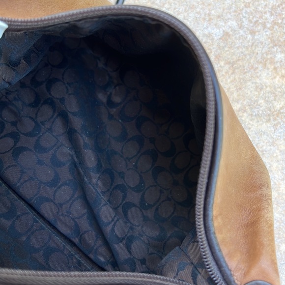 AUTHENTIC vintage original Coach leather handbag - Picture 4 of 9